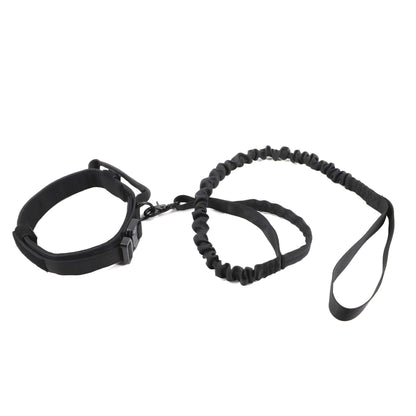 Tactical Dog Collar and Leash Set for Outdoor Adventures